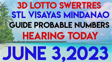 3d hearing today 9pm swertres mindanao
